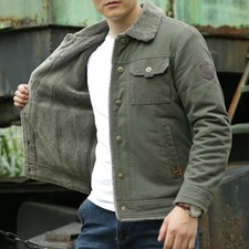 Cappotto uomo pelliccia pile