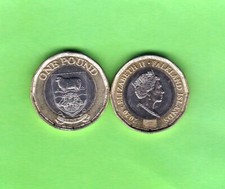 Falkland one pound 2020 - £,