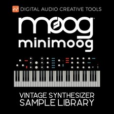 Moog Minimoog Synthesizer Sample Library (2.100 campioni) - Accesso immediato