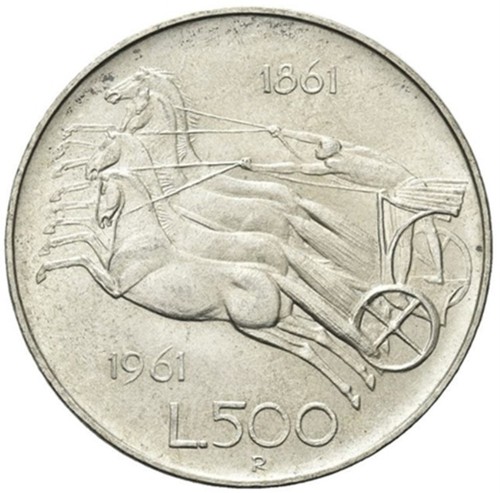 500 lire centenario unità - lire,