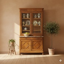 Credenza Libreria Antica Noce