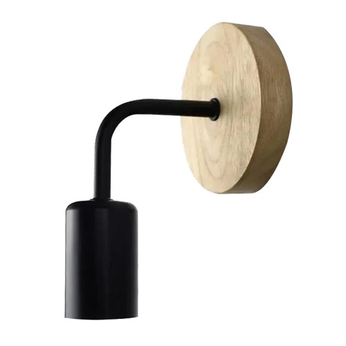 Lámpara pared madera - pared, de
