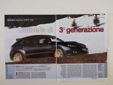 Clipping Articolo 2008 SUBARU IMPREZA WRX STi Cattiveria di 3° Generazione