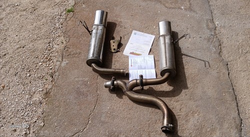 Scarico doppio ragazzon con - scarico,