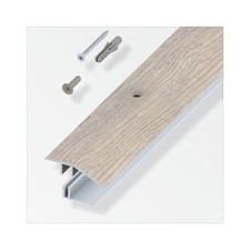 Terminale a scivolo per parquet rovere grigio cm 100