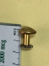 1935 MVSN Bottone per controspallina Milizia Ferroviaria Corinaldi Original WWII