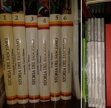 STORIA DEL FASCISMO di Petacco (6 vol) Curcio ed. + 5 volumi LIBERO De Felice