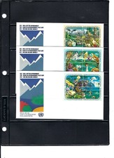 1991 ECE FDC's - Blocchi di 4