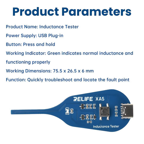 Tester induttanza xa5 type - induttanza,