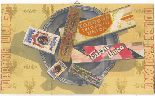 Locandina torrone unica dolce - torrone,