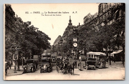 Cartolina parigi francia - cartolina,