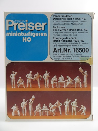 Preiser 16500 soldati - 1:87,
