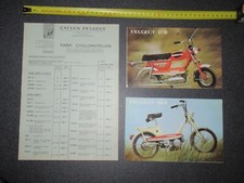 2 catalogues  PEUGEOT 102 N +