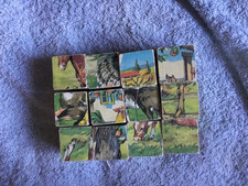 Cubo blocco legno vintage - cubo/blocco, in