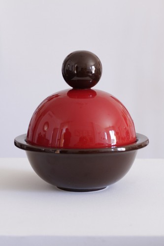 Biscottiera vintage ceramica - biscottiera,