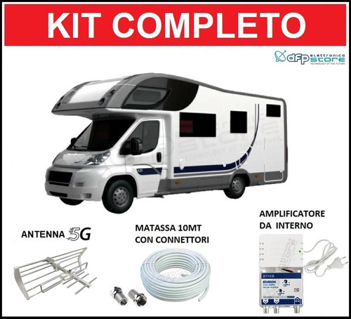 Kit antenna amplificata da - tv,