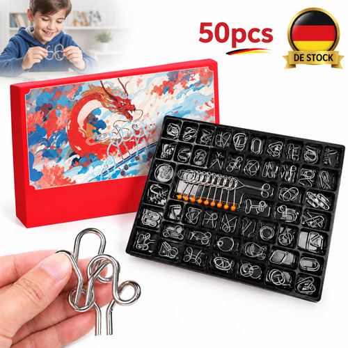 Set puzzle metallo - set, acciaio