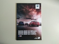 Depliant brochure BMW M3 berlina, M4 coupé, M4 cabriolet - 2017