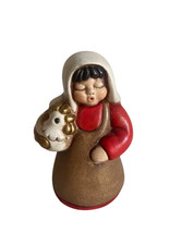 Thun Donna Con Gallo Gallina Presepe Classico