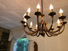 Lampadario Shabby Art Nouveau