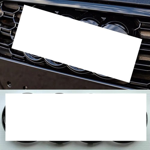 Logo 285mm calandre noir - logo,