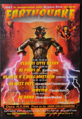 Earthquake 1994 t x - ⚡,