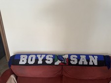Sciarpa bufanda scarf in lana Ultras Inter Boys San Milano vintage da collezione