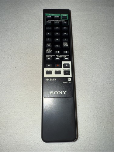 Telecomando sony u141 srd31 - rm-u141,