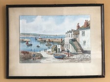 Quadro acquerello T H Victor