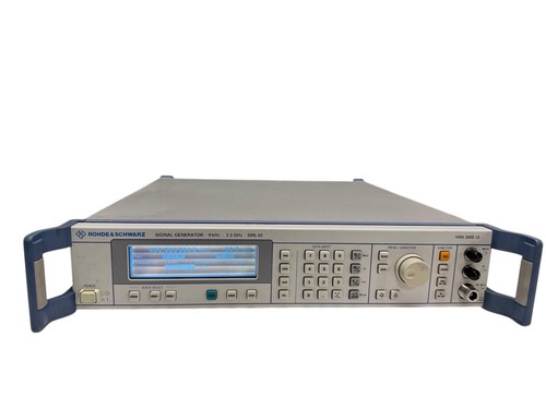 Rohde schwarz sml02 - rohde,