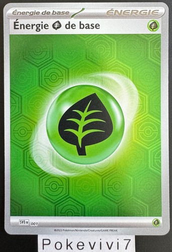 Carte pokemon energie plante - carte,