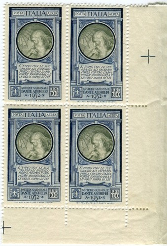 1932 regno 100 lire dante - regno,