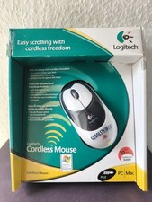 Mouse cordless Logitech edizione Gerolsteiner mouse vintage wireless rarità PC