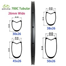 Cerchio carbonio bici ghiaia