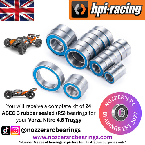 Kit cuscinetti completo hpi - cuscinetti,