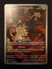 POKEMON RAW MEOWTH DEL TEAM ROCKET DRI IT R. P. 203/182 PACK FRESH N. MINT/MINT