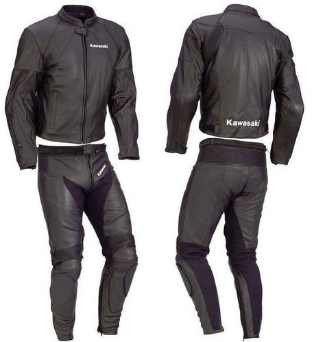 Kawasaki corsa giacca pelle - kawasaki, in