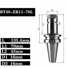 BT40‐ER11‐70L Pinza