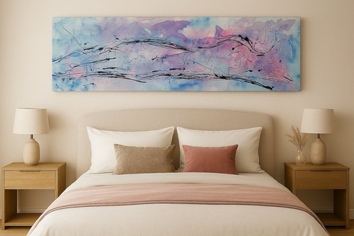 Quadro moderno dipinto - quadro,