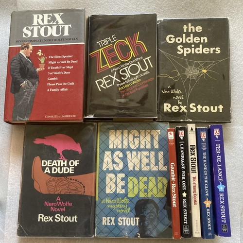 Rex stout nero wolfe - stout,