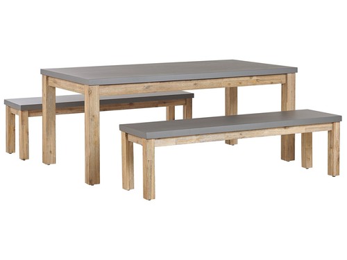 Set giardino cemento - da,