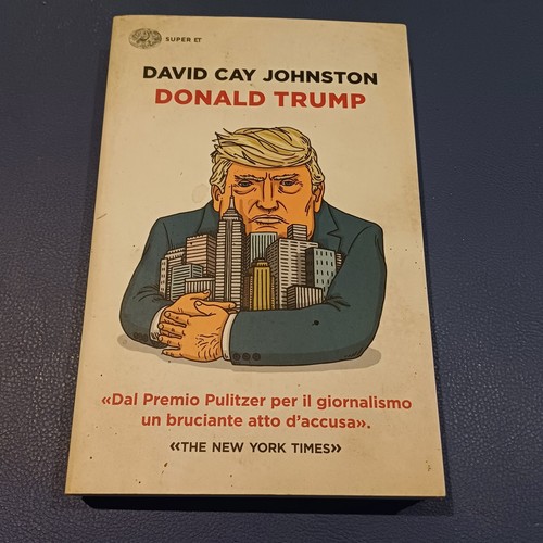 Vecchio libro donald trump - libro,
