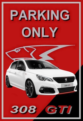 Plaque parking only - ",