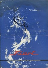 BROCHURE DEPLIANT NAUTICA FIART IMBARCAZIONI MOTOSCAFI 1962