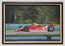 Gilles Villeneuve nella sua