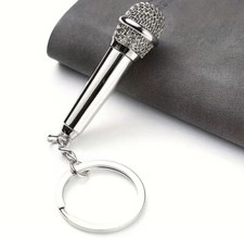 Mini Music Microphone Keyring
