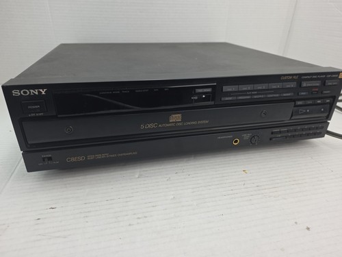 Vintage sony cdp - vintage, cdp-c8esd