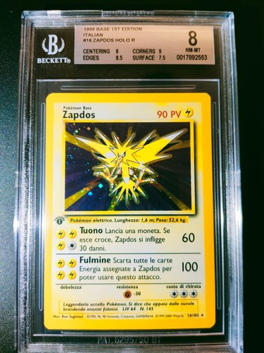 Pokémon zapdos set - zapdos, base