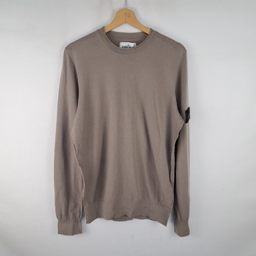 Maglione stone island pura - stone, in
