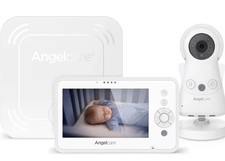 Angelcare Baby Monitor Video, Audio e Sensore di Movimento, Display 4.3"